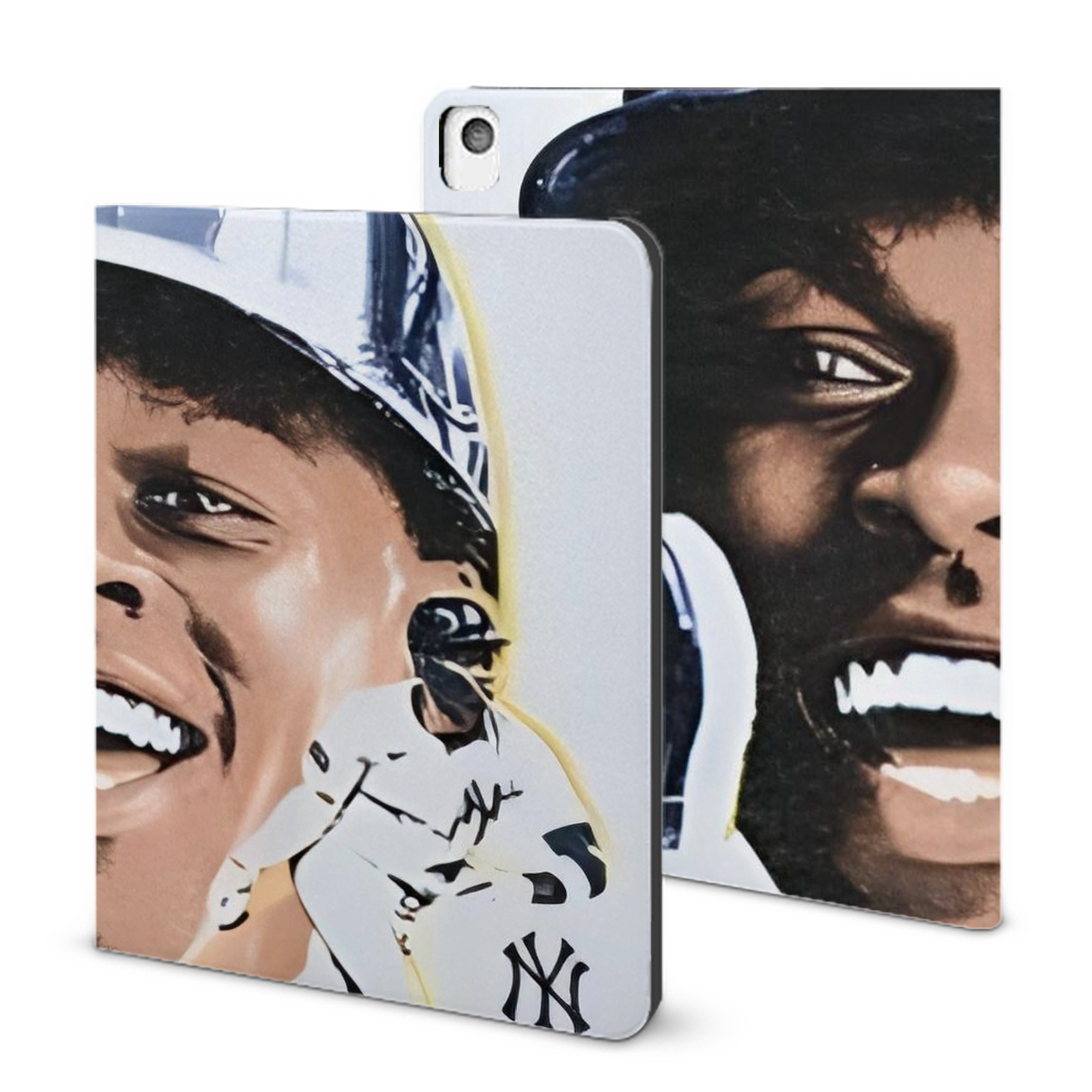 Jazz Chisholm Jr. 52 IPad Book-Style Case With Pencil Slot – Slim PU & TPU Cover – Full Protection, Precise Fit, Water & Scratch Resistant